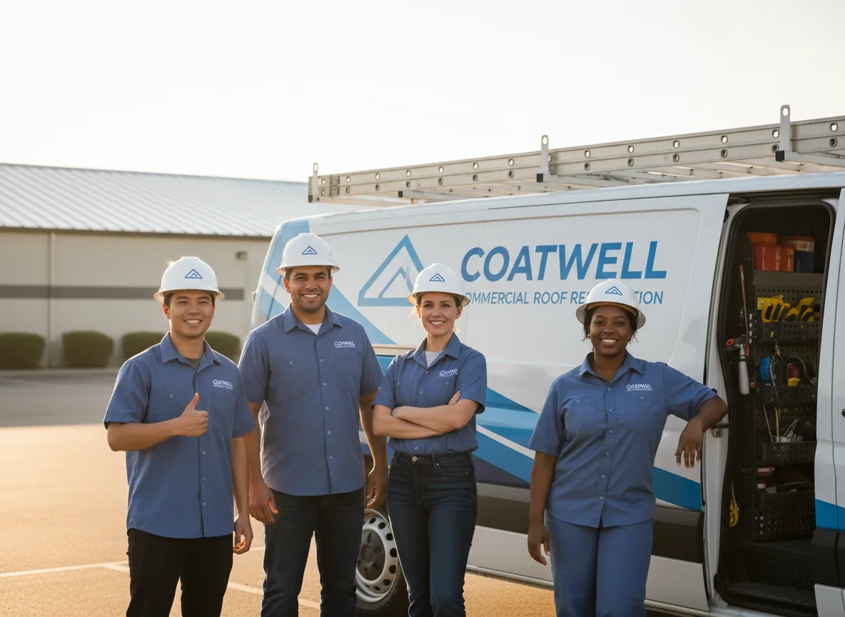 Commercial roof coating company in Orland, IN